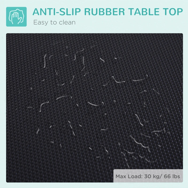 PawHut Heavy Duty Foldable Pet Grooming Table Professional w/ Adjustable Arm