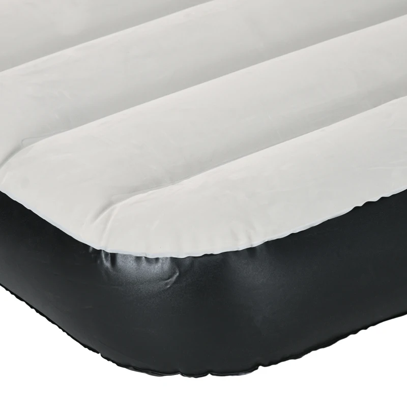 Outsunny Saltea Pneumatica de Dimensiuni Mari cu Pompa