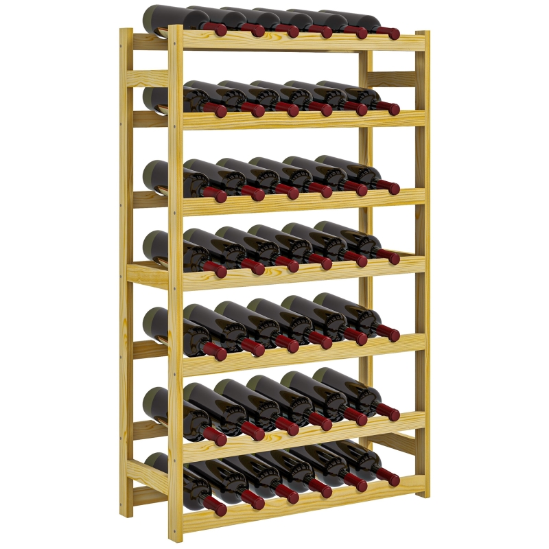 CHICCIE Set Portabottiglie Vino In Legno Greta Fiammato - Komboset Con Supporto Per Bicchieri, Serie Wino, Legno Di Pino