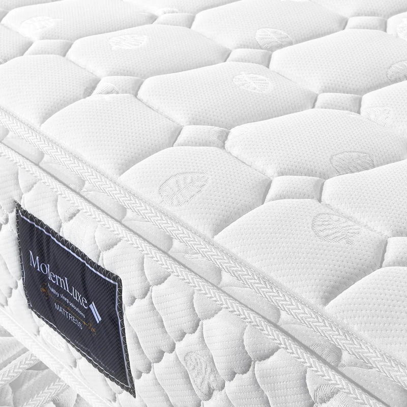 Letto Matrimoniale Idraulico con LED, Struttura Letto Matrimoniale con Contenitore 140x200 cm, Funzionale e Moderno, Bianco