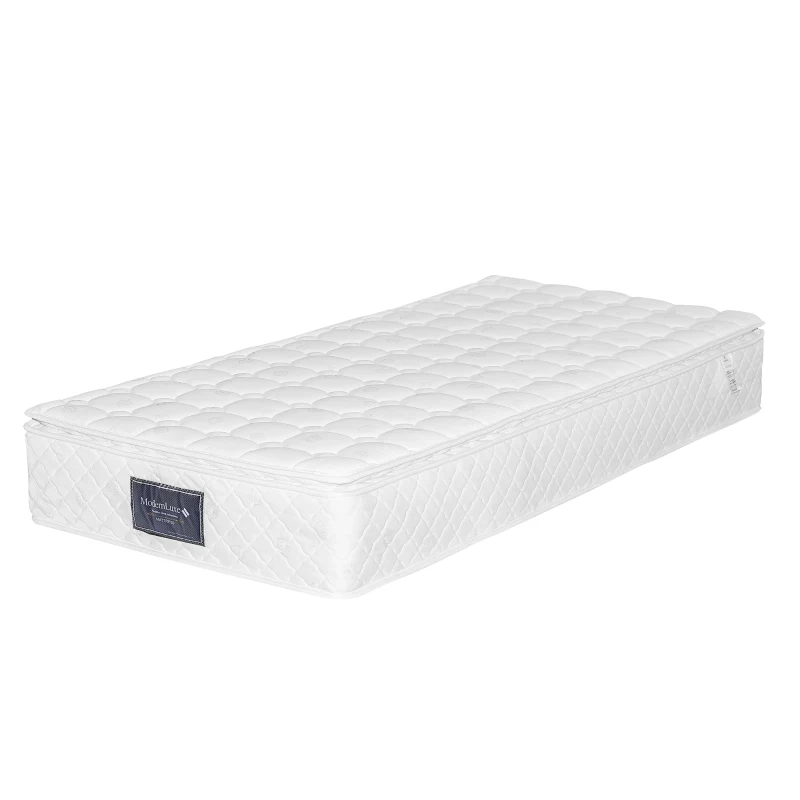 Letto Singolo con Testiera USB e Illuminazione LED, Due Cassetti Integrati, Struttura in Legno, Testiera Letto Matrimoniale, Beige