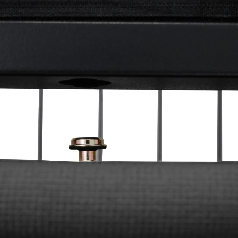 Letto Matrimoniale con Contenitore, Testata Letto Matrimoniale, Struttura Letto Matrimoniale, LED e 4 Cassetti, Testiera Regolabile, Struttura in Legno (Senza Materasso), Grigio