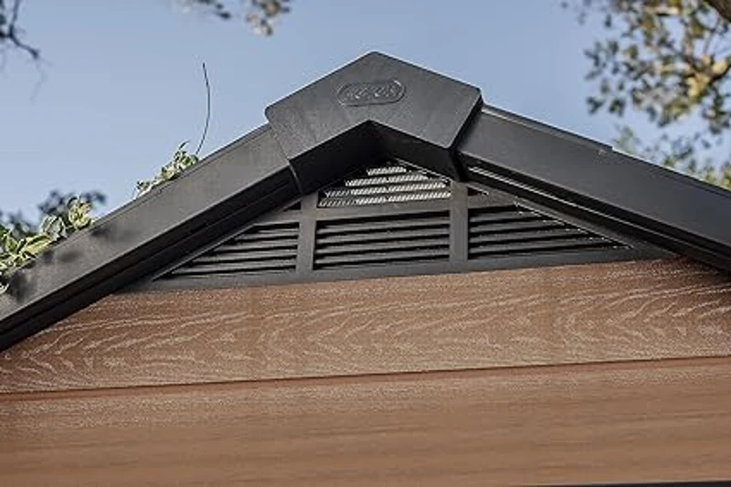 Keter Casetta da Giardino Newton 759, Marrone, 228 X 287 X 252 h