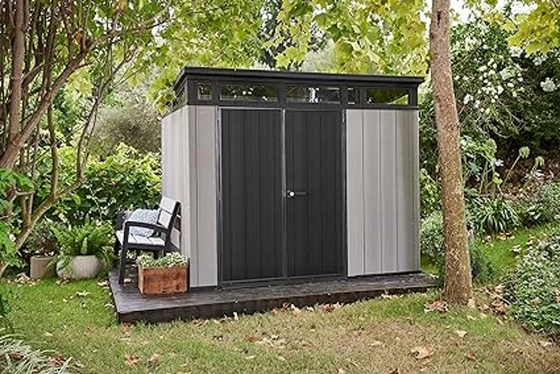 Keter Casetta da Giardino Artisan 9x7, Grigia, 277 X 218 X 226 h