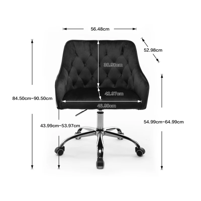 Ergonomischer Bürostuhl, höhenverstellbar, elegant und bequem, mit Massagefunktion, Grün