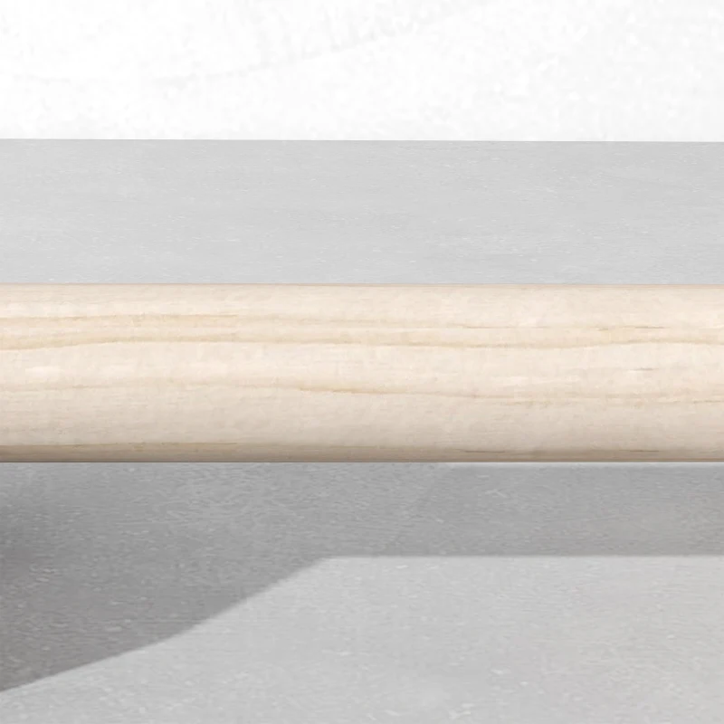 SPORTNOW Uchwyty do Pompowania w Zestawie 2 szt., wytrzymałe & antypoślizgowe, do 120 kg, Drewno Bukowe, 30x13x10cm, Naturalne