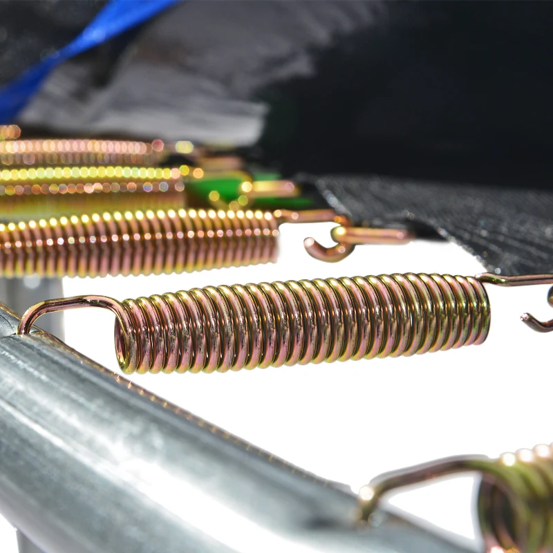 6FT Outdoor Trampoline with Safety Enclosure, Ladder and Jumping Mat, Durable UV-Protected Bounce Surface, for kids, 183 cm Diameter, Black