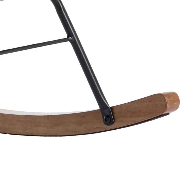 Chaise longue à bascule d'intérieur, Couleurs épissées