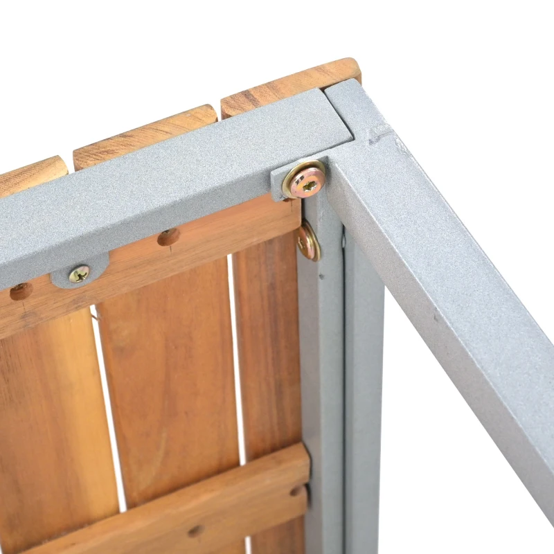 Ensemble de Salon de Jardin en Rotin avec Coussins Confortables : Canapé Double, 2 Fauteuils et Table d'Angle pour Extérieur, Gris