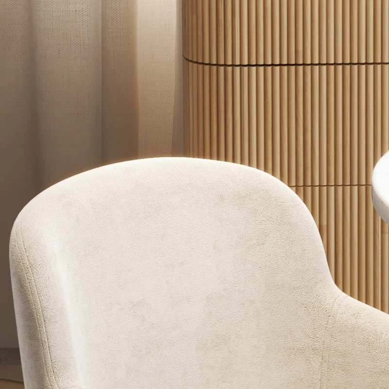 HOMCOM Eetkamerstoelen set van 2 stoelen, Scandinavisch design, fluwelen look, 54 cm x 56 cm x 86 cm, beige + zwart