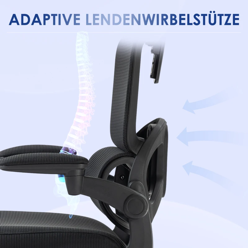 Vinsetto Krzesło biurowe z funkcją kołysania