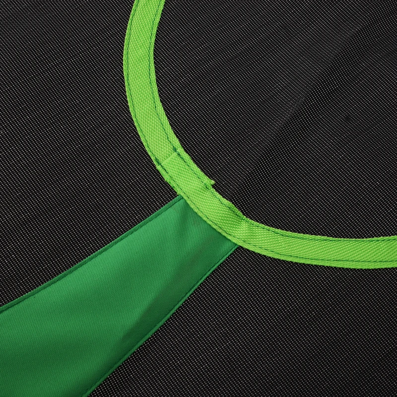 HOMCOM Nestschaukel für Kinder, Kinderschaukel, Outdoor, Grün + Schwarz