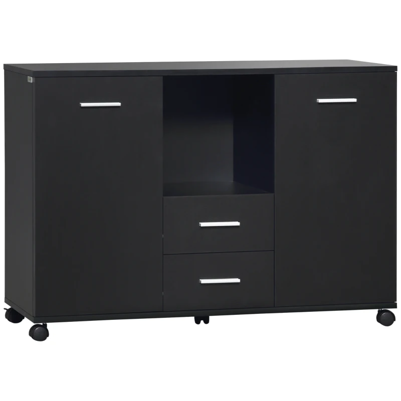 Vinsetto Dulap Mobil pentru Birou – 4 Roti