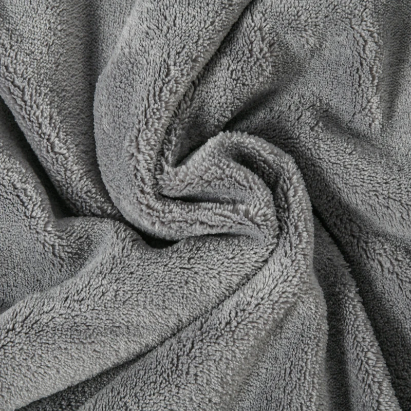 HOMCOM Kuscheldecke 2 x 1,5 m, doppelseitig, leicht & weich, In- und Outdoor, für 2 Personen, grau