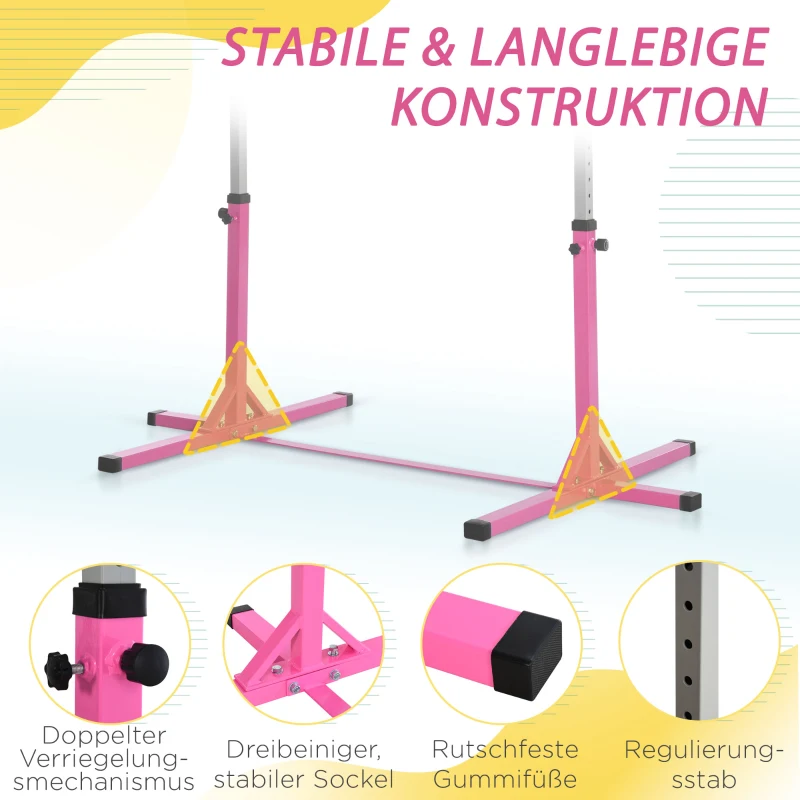HOMCOM gymnastiekstang gymnastiek(m-6)