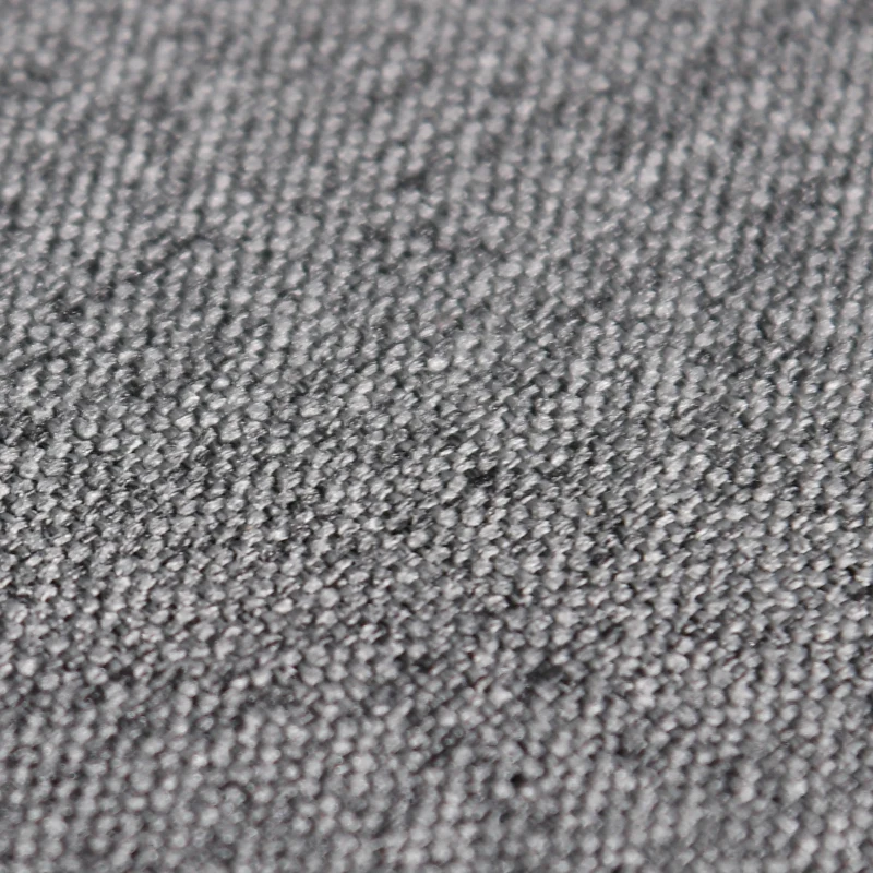 HOMCOM Polsterbank Sitzbank Truhenbank mit Stauraum Metall Leinen Grau108,5 x 44,5 x 47,5 cm