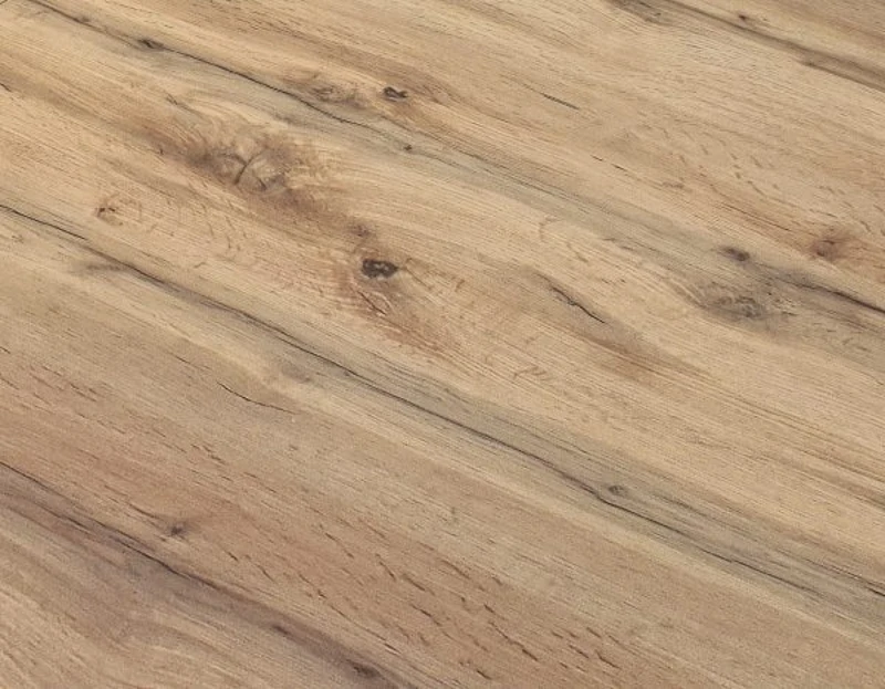 PAZZO DESIGN Tavolo Allungabile con Gambe Incrociate rotondo, Made in Italy, Basamento bianco, Rovere rustico