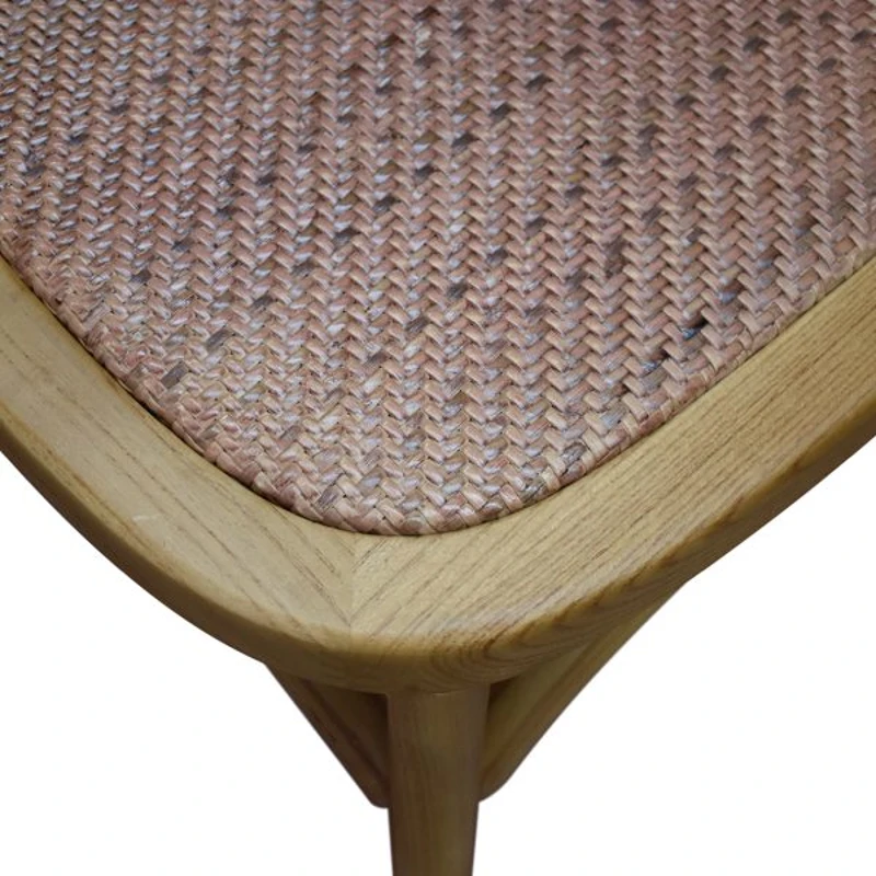 PAZZO DESIGN Sedia Oscar Finitura Naturale set da 4 sedie