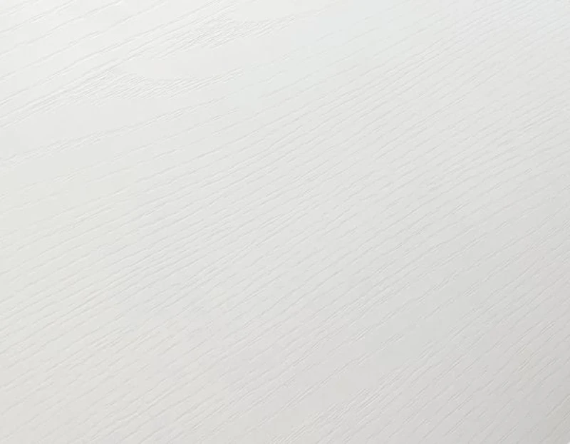 PAZZO DESIGN Tavolo Allungabile con Gambe Incrociate rotondo, Made in Italy, Basamento bianco, Bianco frassinato