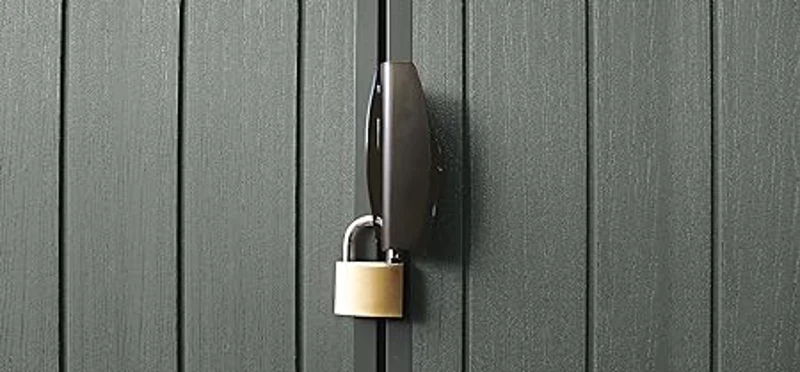 Keter Casetta da Giardino Darwin 6x4, Verde, 190 X 122 X 221 h