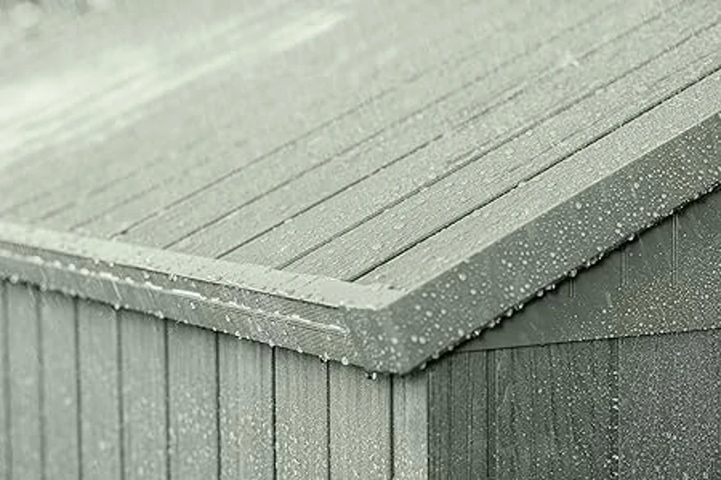 Keter Casetta da Giardino Darwin 6x8, Verde, 190 X 244 X 221 h