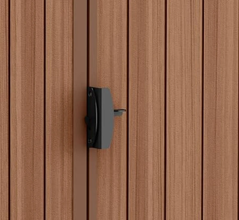 Keter Casetta da Giardino Darwin 6x6, Marrone, 125,8 X 184,5 X 205,1 h