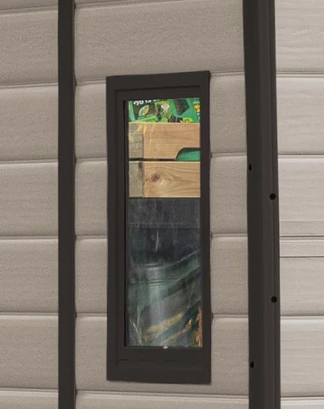 Keter Casetta da Giardino Manor 6x5, Beige, 185 X 152 X 226 h