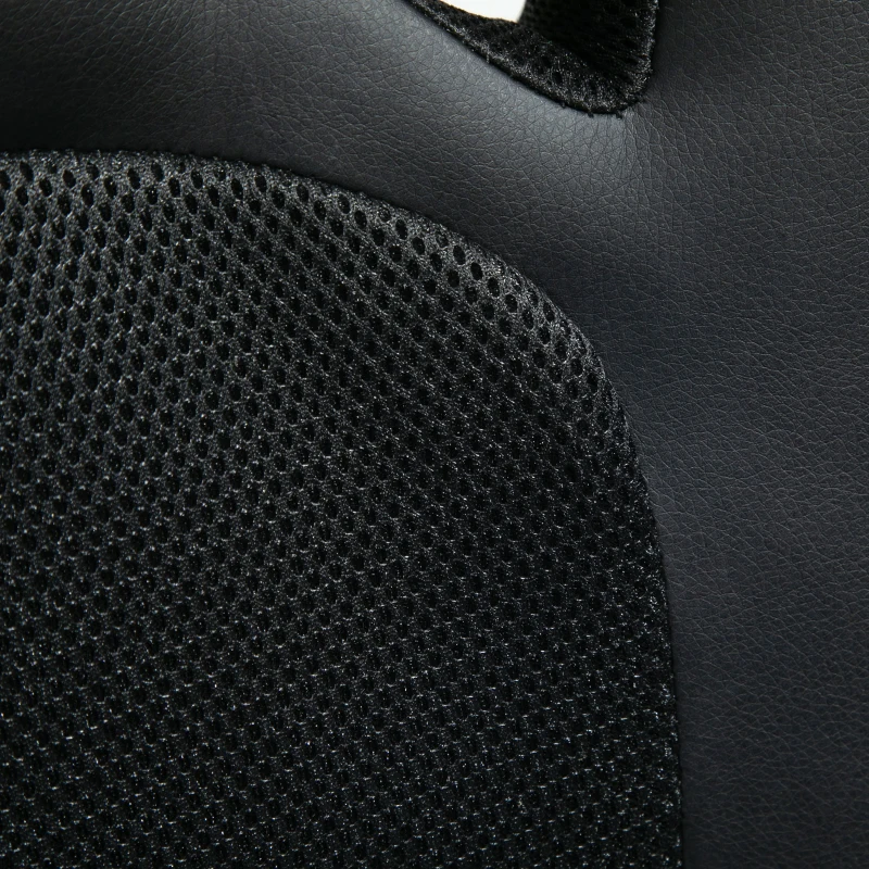 HOMCOM Sedia da Gaming ad Altezza Regolabile, Sedia da Ufficio con Funzione a Dondolo, Girevole e Reclinabile, 71x61x108-118 cm, Nera