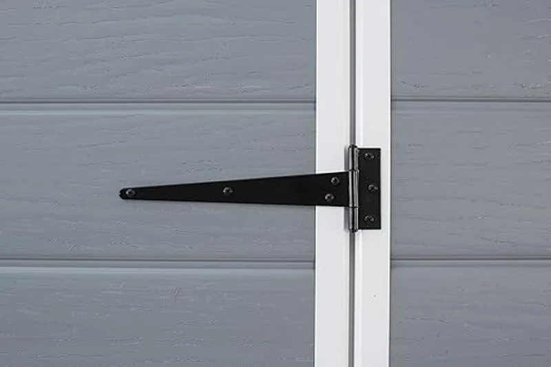 Keter Casetta da Giardino Manor 4x6, Grigia, 130 X 192 X 198 h