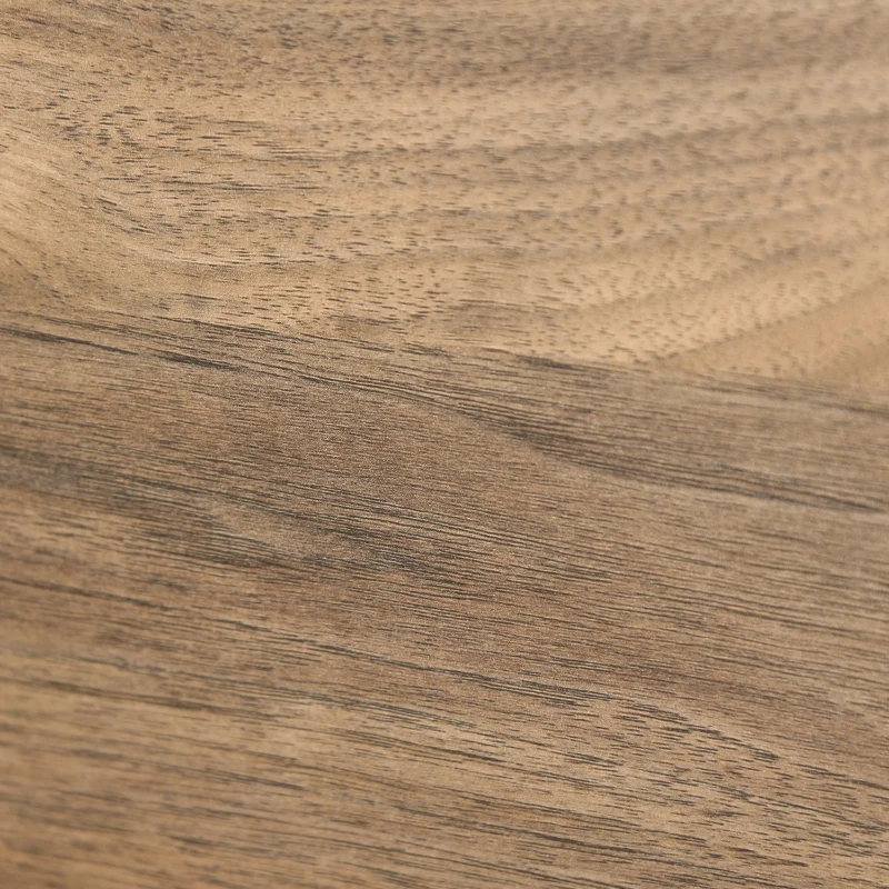 HOMCOM Cassettiera 4 Cassetti con Maniglie e Piedini, Arredamento Moderno Casa in Legno 80x40x93.5cm Bianco e Noce