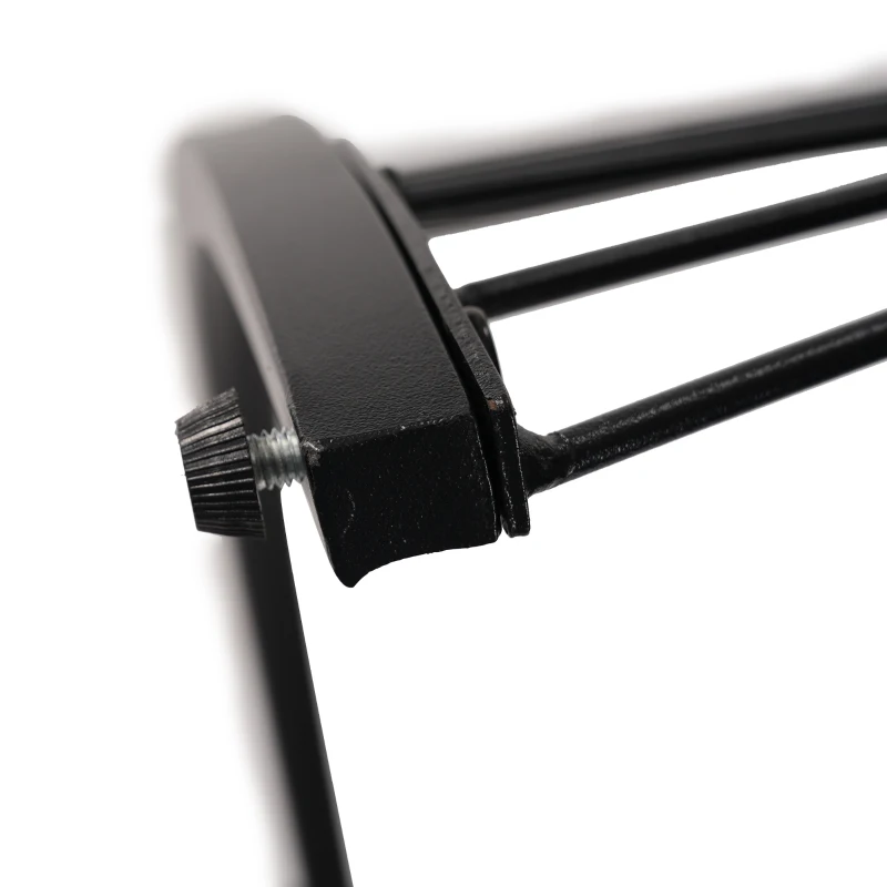 Set of 2 Modern Nesting Marble Coffee Tables with Metal Frame, Space-Saving Design, 70x70x45 cm and 44.5x44.5x38 cm, Grey