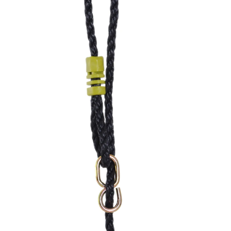 HOMCOM Balançoire enfant 2 agrès portique avec balançoire et échelle dim. 2,65L x 1,38l x 1,75H m métal époxy anticorrosion PE Gris Anthracite Vert Pomme