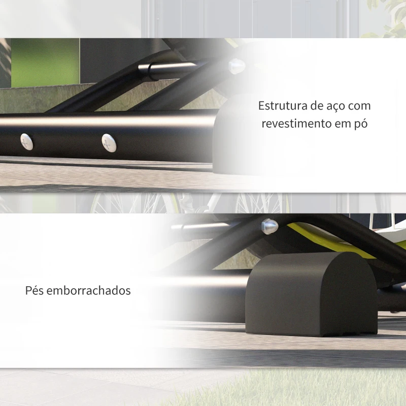 SPORTNOW Estacionamento de Bicicletas Vertical e Horizontal com Ganchos Ajustáveis para Bicicletas de 6 a 28 Polegadas e 700 C