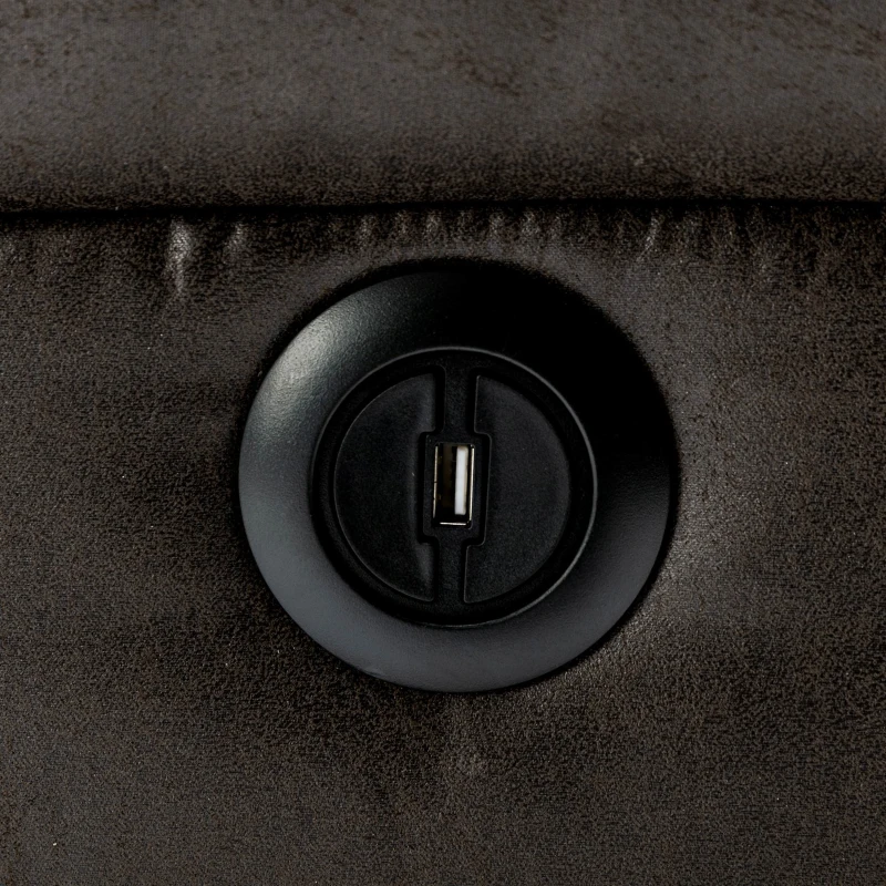 Large Power Lift Recliner Massage Chair with Heat, Heavy Duty Electric Reclining Chair with USB Port and Side Pockets, 104x106x102 cm, Grey