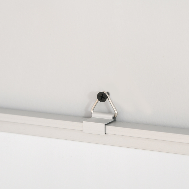 HOMCOM Pizarra Magnética con PIzarra de Pared Incluye 4 Rotuladores Borrador y 10 Imanes 60x45x1,8 cm Blanco