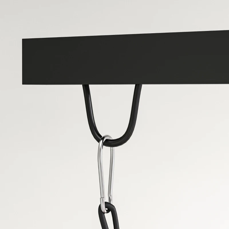 SPORTNOW Suport pentru Sac de Box Reglabil pe Înălțime cu 6 Bare de Întărire, 160x145x175-220 cm, Negru
