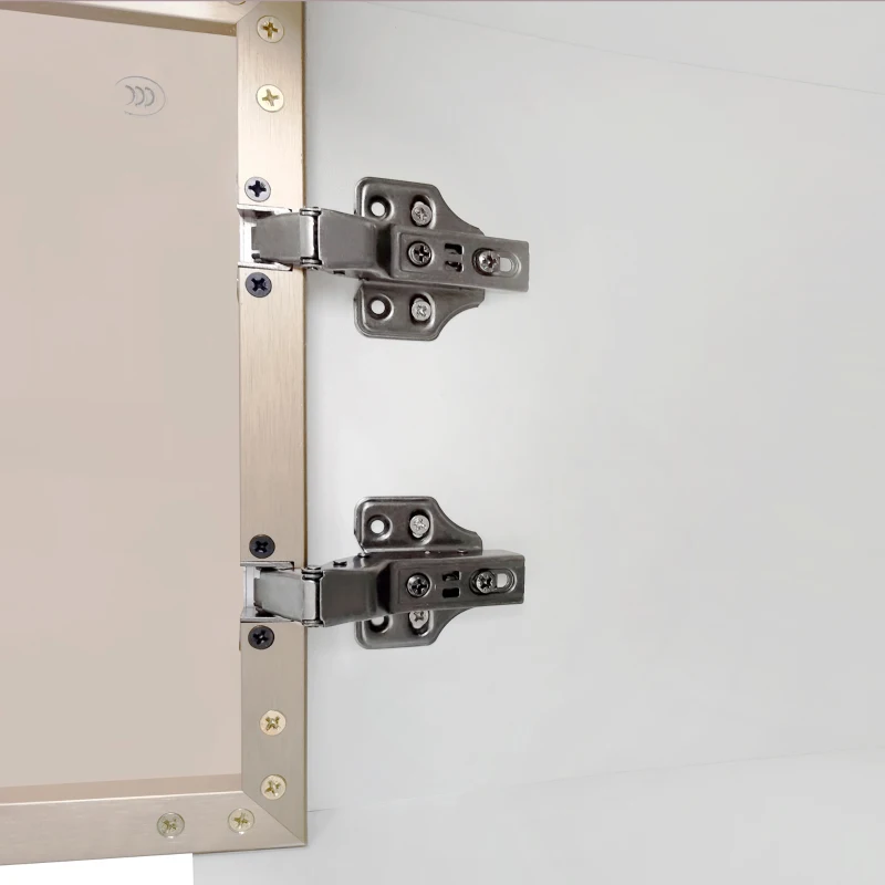 Table basse moderne avec plateau effet marbre et porte en verre trempé, tiroirs ondulés, poignées et pieds dorés, 100x50x40 cm, Blanc