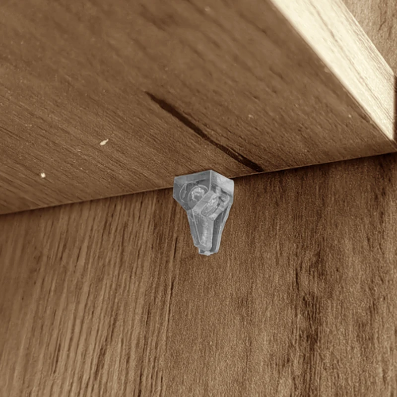 Sideboard mit Glastüren und App-gesteuerten LED-Leuchten, modernes Design und viel Stauraum,Holzfarbe