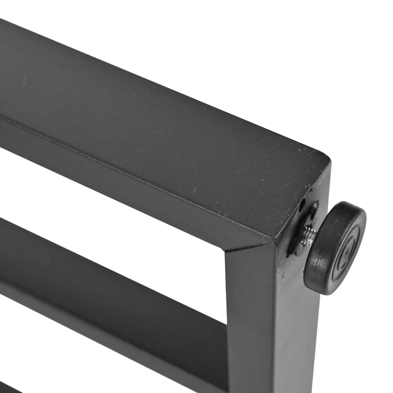 Modern Oblong Dining Room Tables with Iron Square Tube Legs, Kitchen Units with Marble Pattern, 140x80x75 cm, White+Black