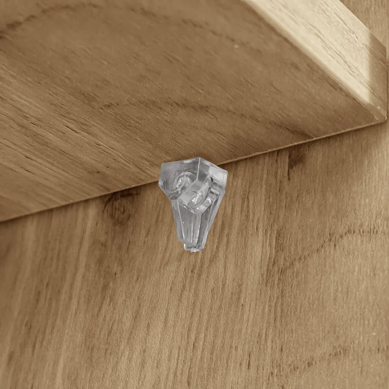 Moderne Hochglanz-Vitrine mit LED-Beleuchtung und Glastüren, App-gesteuert, für Wohnzimmer und Esszimmer, Weiß und Holzfarbe