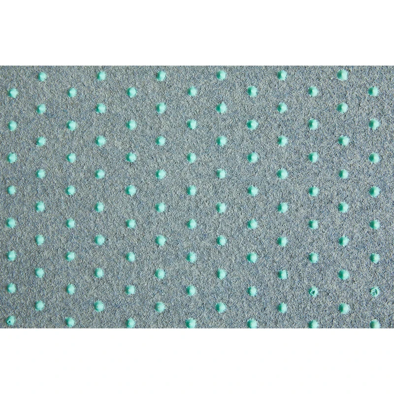 Outsunny Kunstrasen mit Noppen zur Drainage Balkon Terrasse Grau 500 x 200 x 0,4 cm