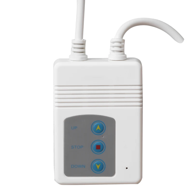 HOMCOM Telo Proiettore 84" Formato 4:3 con Telecomando, in Tessuto Plastico e Metallo, 171x130 cm, Bianco
