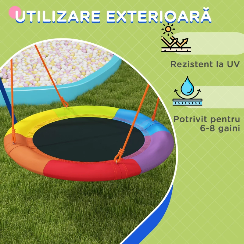Outsunny Set de leagan pentru gradina, Multicolor(m-6)