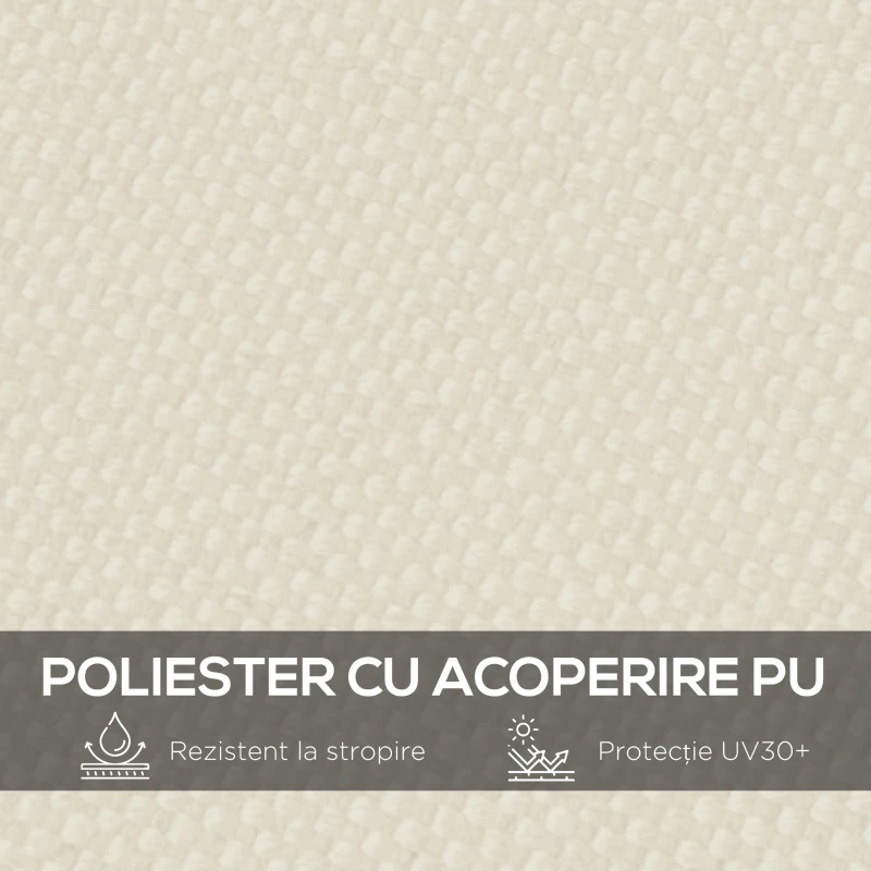 Outsunny Copertina de rezerva pentru pergola 2,5 x 3(m), Bej