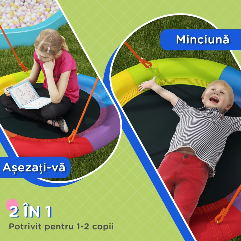 Outsunny Set de leagan pentru gradina, Multicolor(m-5)