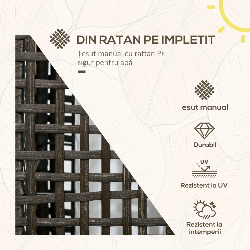 Outsunny Pat de Gradina Suprainaltat 120x120x30cm Galvanizat, Pat Suprainaltat pentru Plante cu Cadru din Otel pentru Legume, Flori, Plante si Ierburi, Verde