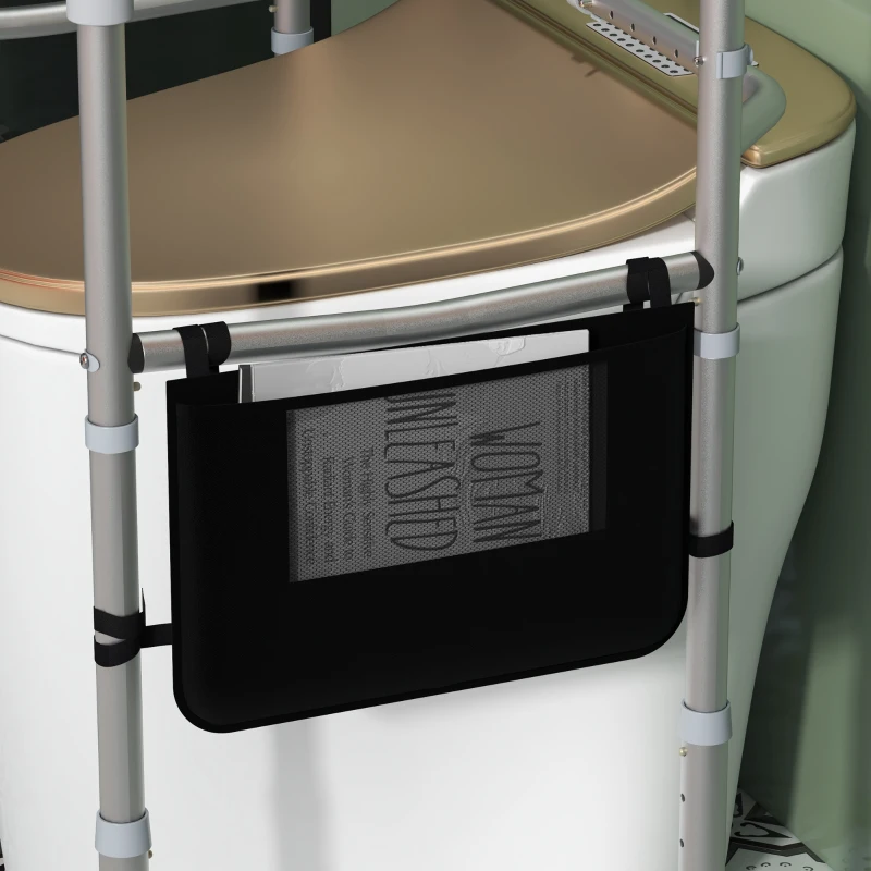 Homcom Cadru Siguranta pentru Toaleta – Reglabil cu Brate Laterale