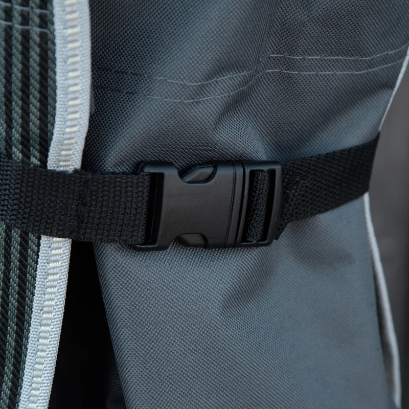 Outsunny Pat Pliabil cu Buzunare de Depozitare si Geanta