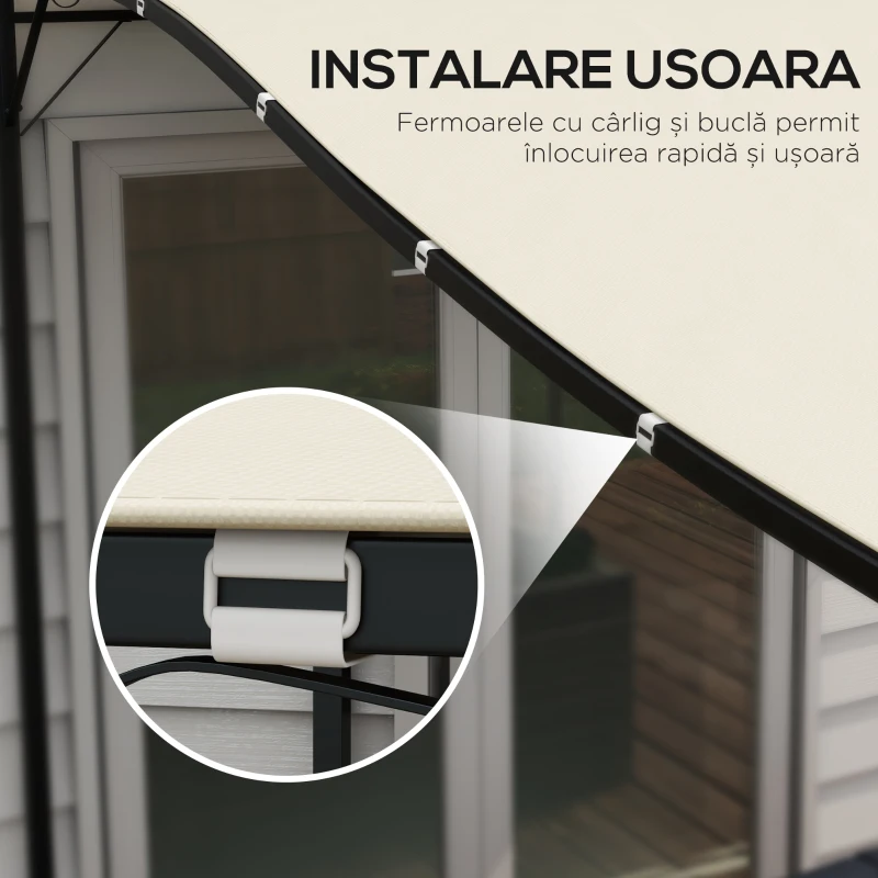 Outsunny Copertina de rezerva pentru pergola 2,5 x 3(m), Bej