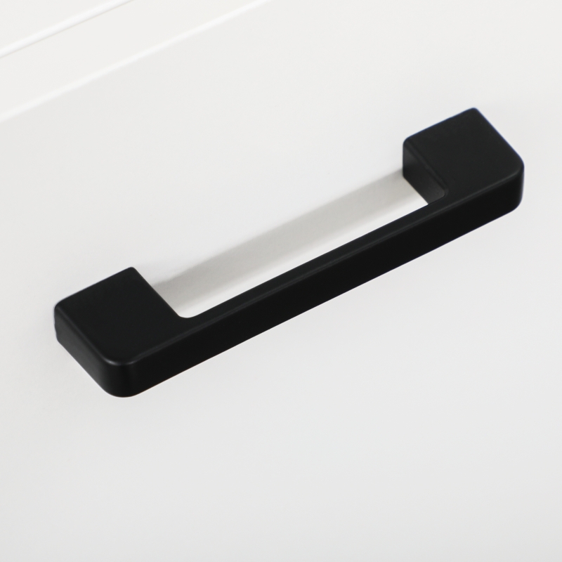 kleankin Mobile Bagno in Truciolato Bianco con 2 Armadietti con Ante e 2 Ripiani Aperti, 80x33.5x190 cm